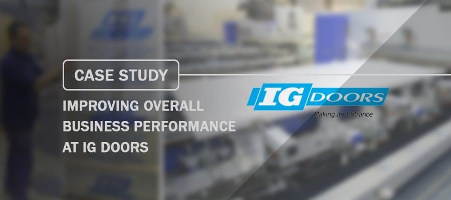 Case Study Improving Overall Business Performance at IG Doors